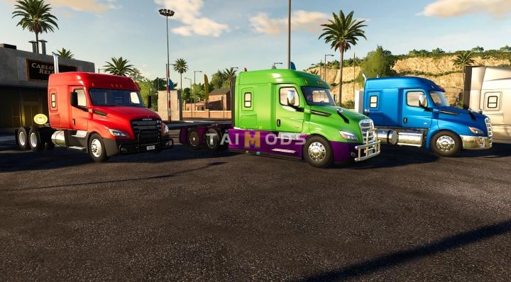 FS19 - Freightliner Cascadia 72 XT 72 Inch Condo V1.0.0.1 (1.7) FS19 - Freightliner Cascadia 72 XT 72 Inch Condo V1.0.0.1 (1.7)