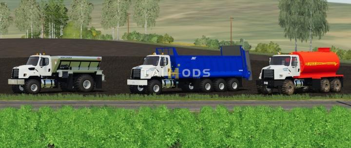 FS19 - Freightliner 108SD with JBS VMT2248 Manure Spreader V1.0 (1.7) FS19 - Freightliner 108SD with JBS VMT2248 Manure Spreader V1.0 (1.7)