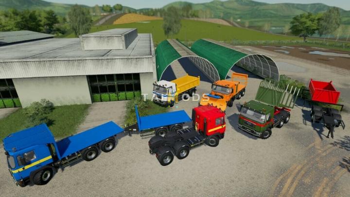 FS19 - Man 33 414 6x6 Pack V1.1 (1.7) FS19 - Man 33 414 6x6 Pack V1.1 (1.7)