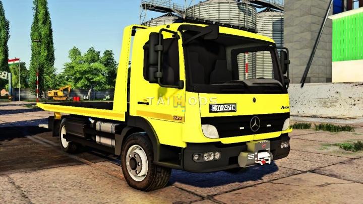 FS19 - Mercedes Atego 2425 Adac V1.0 (1.7) FS19 - Mercedes Atego 2425 Adac V1.0 (1.7)