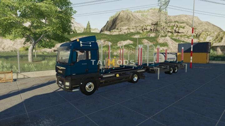 FS19 - Man Transport Pack V1.2 (1.7) FS19 - Man Transport Pack V1.2 (1.7)
