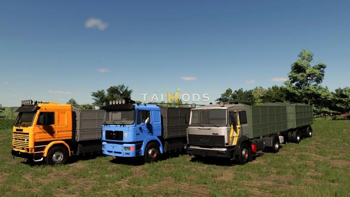 FS19 - Man F2000 Grain Truck V2.0 (1.7) FS19 - Man F2000 Grain Truck V2.0 (1.7)