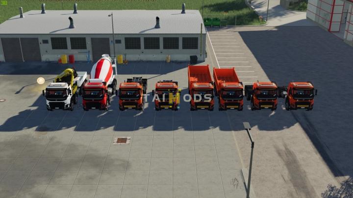 FS19 - Volvo FMX Pack V1.0 (1.7) FS19 - Volvo FMX Pack V1.0 (1.7)