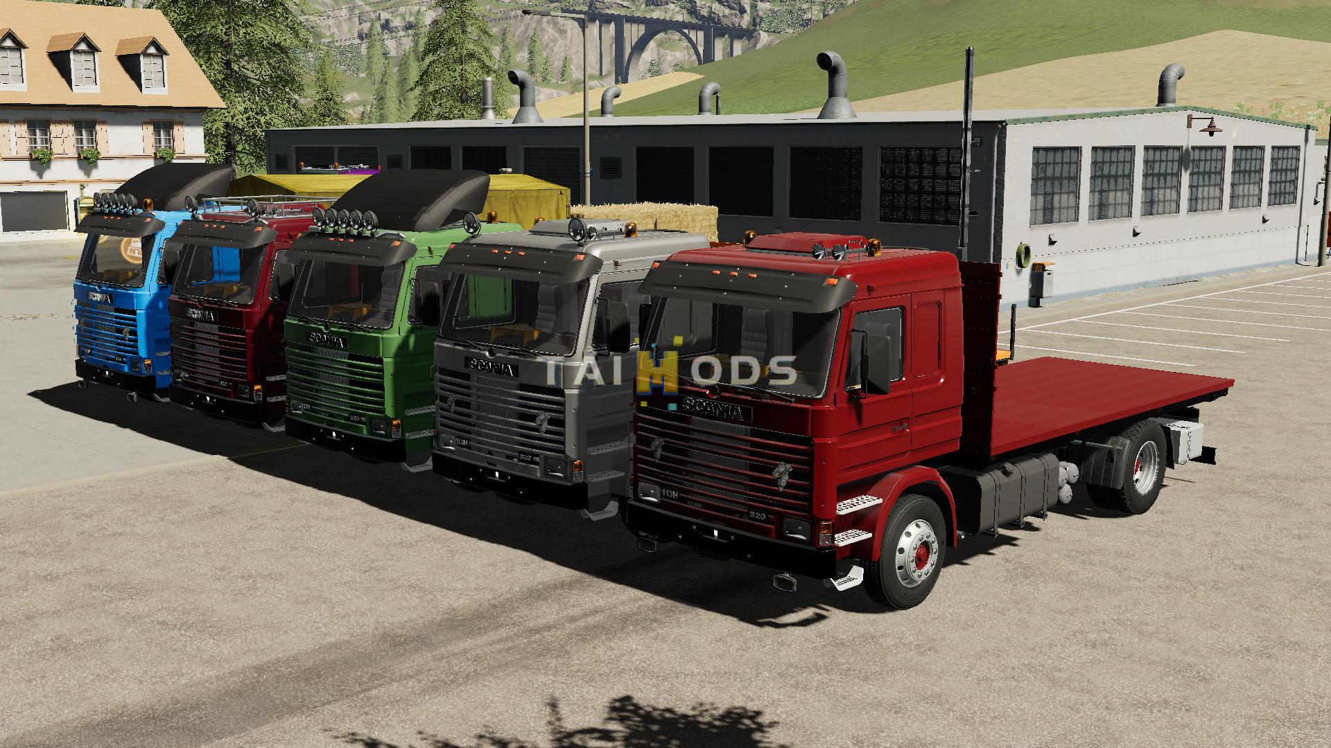 FS19 - Scania 113H SideDoors V1.0 (1.7)