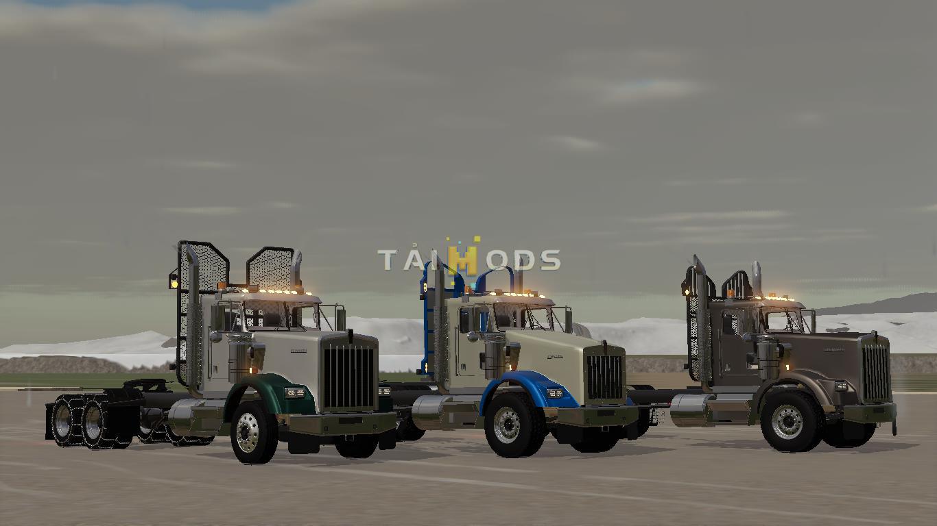 FS19 - Kenworth T800 Tandem V2.0 (1.7) FS19 - Kenworth T800 Tandem V2.0 (1.7)