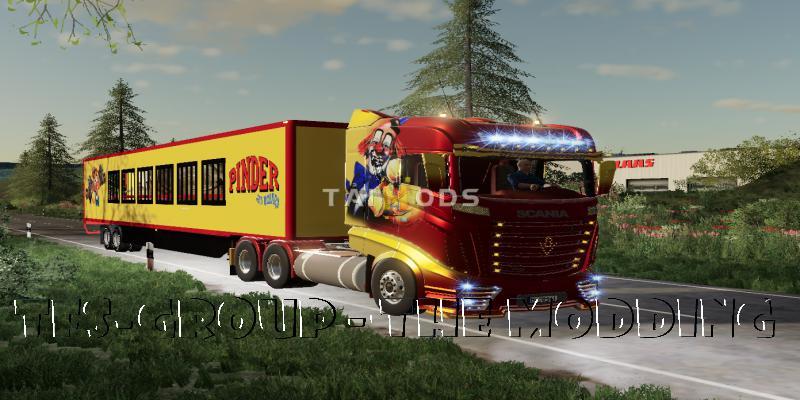 FS19 - Scania R1000 Pinder Truck V2.0 (1.7)