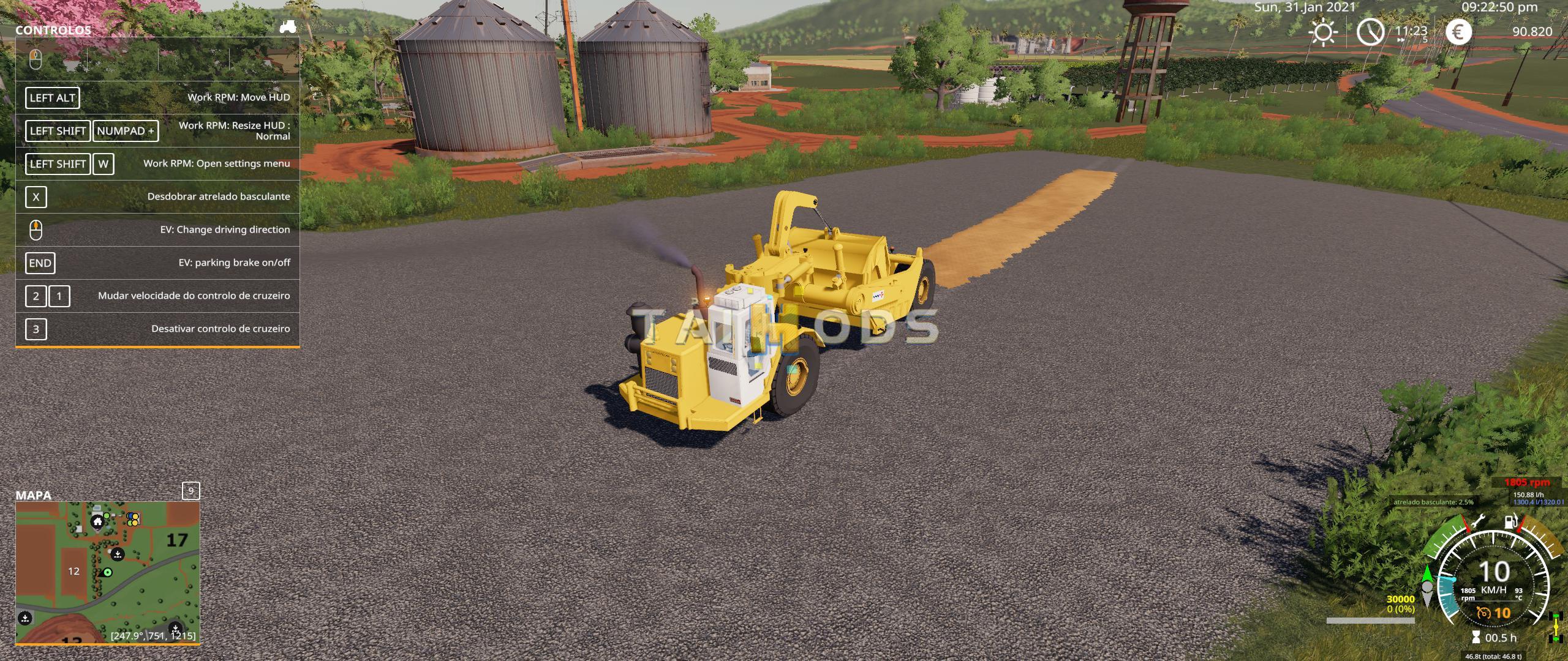 FS19 - Scraper Vinci V1.0 (1.7) FS19 - Scraper Vinci V1.0 (1.7)