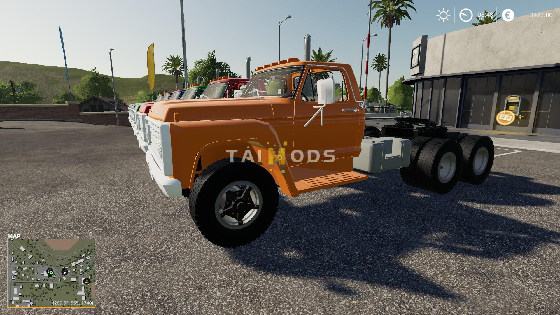 FS19 - 1975 Ford F600 Dual Axle Semi V1.0 (1.7) FS19 - 1975 Ford F600 Dual Axle Semi V1.0 (1.7)