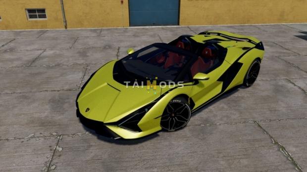 FS22 - Lamborghini SianRoadster 2021 V1.0 (1.14) FS22 - Lamborghini SianRoadster 2021 V1.0 (1.14)