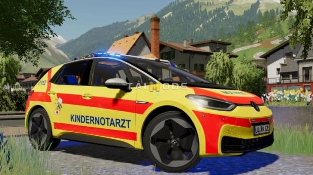 FS22 - Volkswagen ID.3 Bos V1.0 (1.14) FS22 - Volkswagen ID.3 Bos V1.0 (1.14)