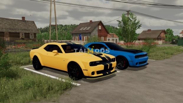 FS22 - 2020 Dodge Challenger Widebody V1.0 (1.14) FS22 - 2020 Dodge Challenger Widebody V1.0 (1.14)