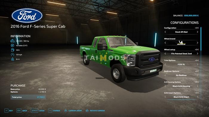 FS22 - Ford F-Series 2016 V1.0 (1.14) FS22 - Ford F-Series 2016 V1.0 (1.14)
