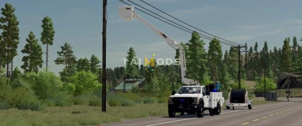 FS22 - 2022 Ford F600 Service Truck (1.11)