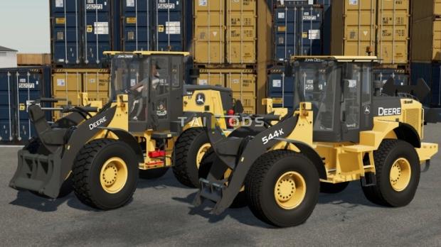FS22 - John Deere Wheel Loaders Pack V1.0 (1.14) FS22 - John Deere Wheel Loaders Pack V1.0 (1.14)