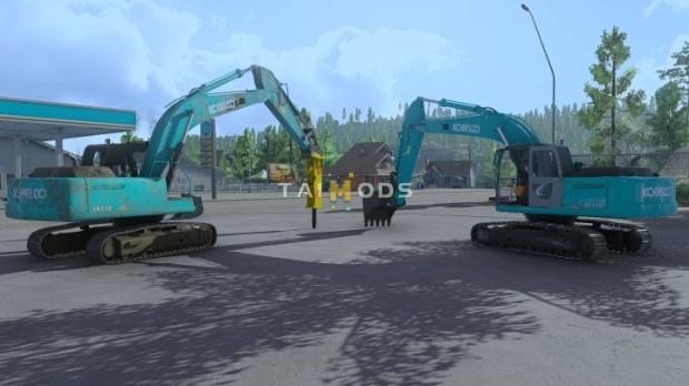 FS22 - Kobelco SK 210 V1.0 (1.14) FS22 - Kobelco SK 210 V1.0 (1.14)