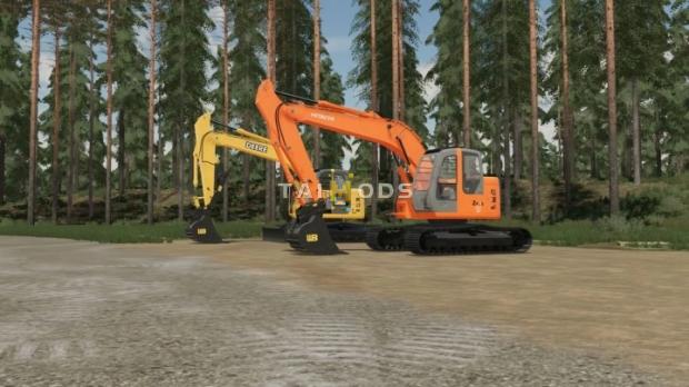 FS22 - Deere/Hitachi ZX135US/135C V1.0 (1.14) FS22 - Deere/Hitachi ZX135US/135C V1.0 (1.14)
