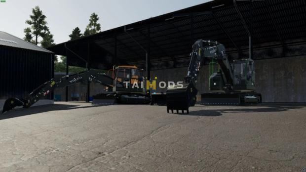 FS22 - Volvo ECR145EL with Variable Arm V1.0 (1.13) FS22 - Volvo ECR145EL with Variable Arm V1.0 (1.13)