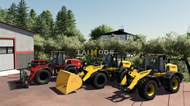 FS22 - New Holland W190D V1.0 (1.8) FS22 - New Holland W190D V1.0 (1.8)