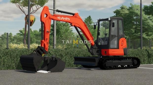 FS22 - Kubota U48 V1.0 (1.8) FS22 - Kubota U48 V1.0 (1.8)