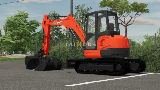 FS22 - Kubota U48 V1.0 (1.8) FS22 - Kubota U48 V1.0 (1.8)