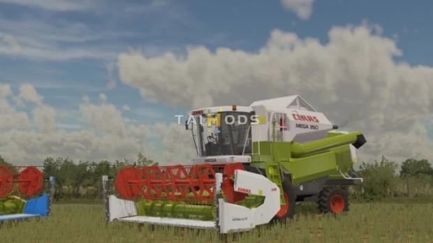 FS22 - Claas Mega Harvester V1.0 (1.11) FS22 - Claas Mega Harvester V1.0 (1.11)
