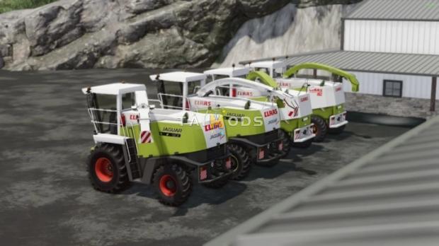 FS22 - Claas Jaguar 800 Pack V1.0.1.0 (1.8) FS22 - Claas Jaguar 800 Pack V1.0.1.0 (1.8)