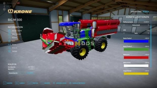FS22 - Krone BigM500 V2.0 (1.7) FS22 - Krone BigM500 V2.0 (1.7)