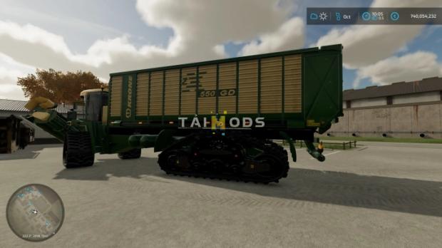 FS22 - Big ZX550GD Mower With Forage Wagon V1.0 (1.4) FS22 - Big ZX550GD Mower With Forage Wagon V1.0 (1.4)