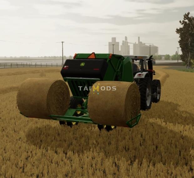 FS22 - John Deere 561R + A520R Accumulator Revamped V1.0 (1.14)
