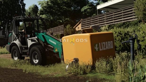 FS22 - Frontloader Lizard Barrel V1.0 (1.14) FS22 - Frontloader Lizard Barrel V1.0 (1.14)