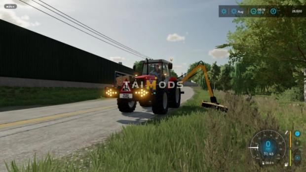 FS22 - Three Point Hedge/Grass Warning Sign V1.0 (1.14) FS22 - Three Point Hedge/Grass Warning Sign V1.0 (1.14)