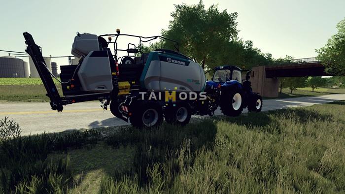 FS22 - Krone BigPack 1290 HDP VC StrawHarvest Addon V1.0 (1.14) FS22 - Krone BigPack 1290 HDP VC StrawHarvest Addon V1.0 (1.14)