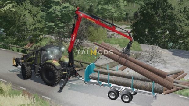 FS22 - Kesla Forestry Cranes V1.0.0.1 (1.14)