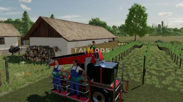 FS22 - Grape Harvesting Brigade V1.0 (1.13)