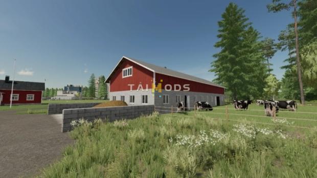 FS22 - Old Brick Cow Barns V1.0 (1.14) FS22 - Old Brick Cow Barns V1.0 (1.14)