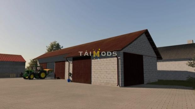 FS22 - Garages With Sliding Doors V1.2 (1.14) FS22 - Garages With Sliding Doors V1.2 (1.14)