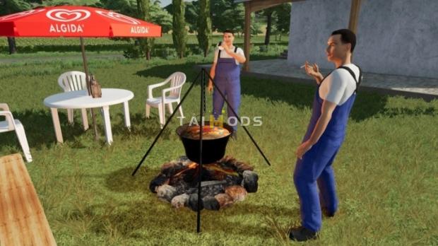 FS22 - Placeable Rest Area V1.0.0.1 (1.14) FS22 - Placeable Rest Area V1.0.0.1 (1.14)
