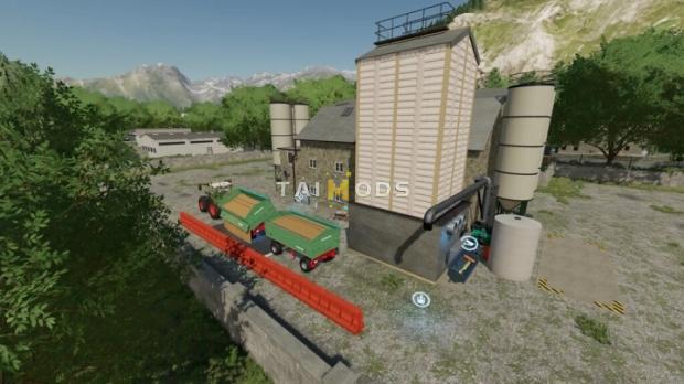 FS22 - Grain Mill A V1.0 (1.14) FS22 - Grain Mill A V1.0 (1.14)
