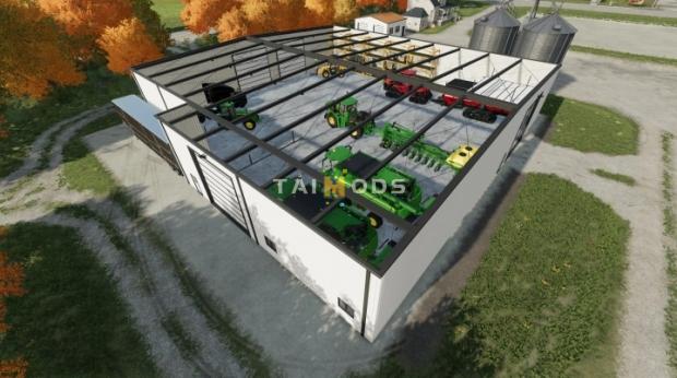 FS22 - Modern XL Shed V1.0 (1.14)