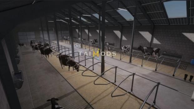 FS22 - Big Cow Barn V1.0 (1.14) FS22 - Big Cow Barn V1.0 (1.14)