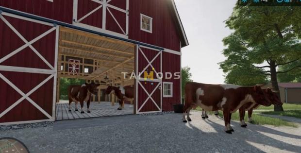 FS22 - Placeable Cow V1.0 (1.14) FS22 - Placeable Cow V1.0 (1.14)