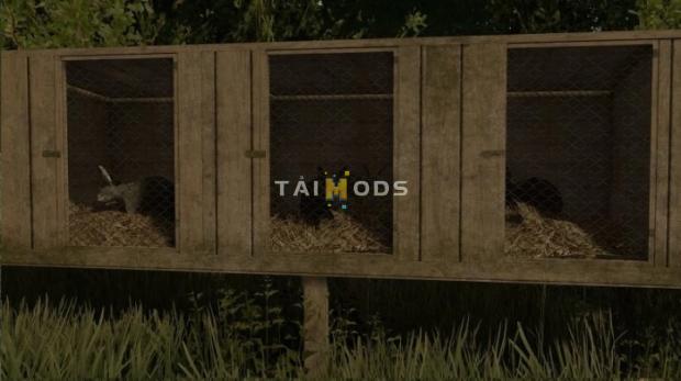 FS22 - Polish Rabbit Cages V1.0 (1.14) FS22 - Polish Rabbit Cages V1.0 (1.14)