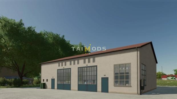 FS22 - Workshop Halls Pack V1.1 (1.14) FS22 - Workshop Halls Pack V1.1 (1.14)