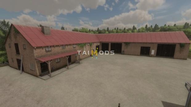 FS22 - Polish Building With Cows V1.0 (1.13)