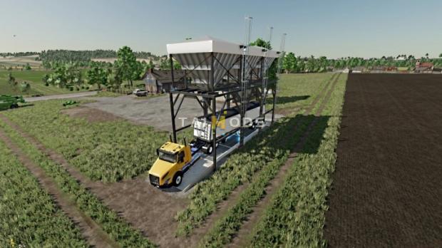 FS22 - Placeable Steel Silo V1.0 (1.13) FS22 - Placeable Steel Silo V1.0 (1.13)