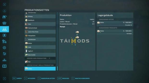 FS22 - Big Egg and Wool Production V1.0 (1.13)