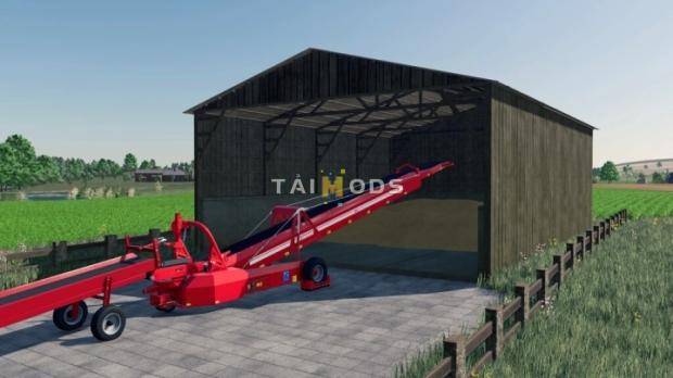 FS22 - Bunker In A Wooden Shed V1.0 (1.13)