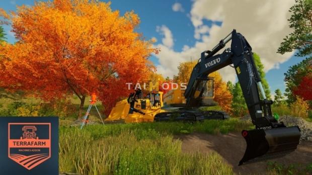 FS22 - TerraFarm Machines Addon V1.1.1.0 (1.14) FS22 - TerraFarm Machines Addon V1.1.1.0 (1.14)