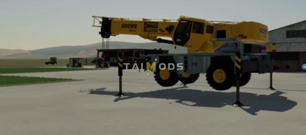 FS22 - Grove GRT 655 Rough Terrain Crane Lift Straps V1.0 (1.14) FS22 - Grove GRT 655 Rough Terrain Crane Lift Straps V1.0 (1.14)