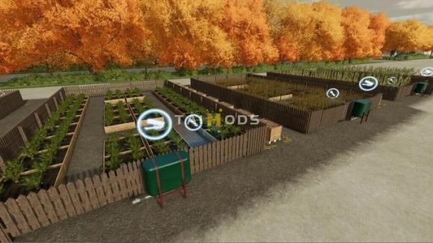 FS22 - Open Air Garden V1.2 (1.13) FS22 - Open Air Garden V1.2 (1.13)